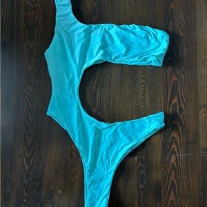 Moana Bikini Bubblegum One-Shoulder Swimsuit